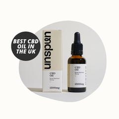 Unspun featured as the UK's Top CBD Oil by The Standard