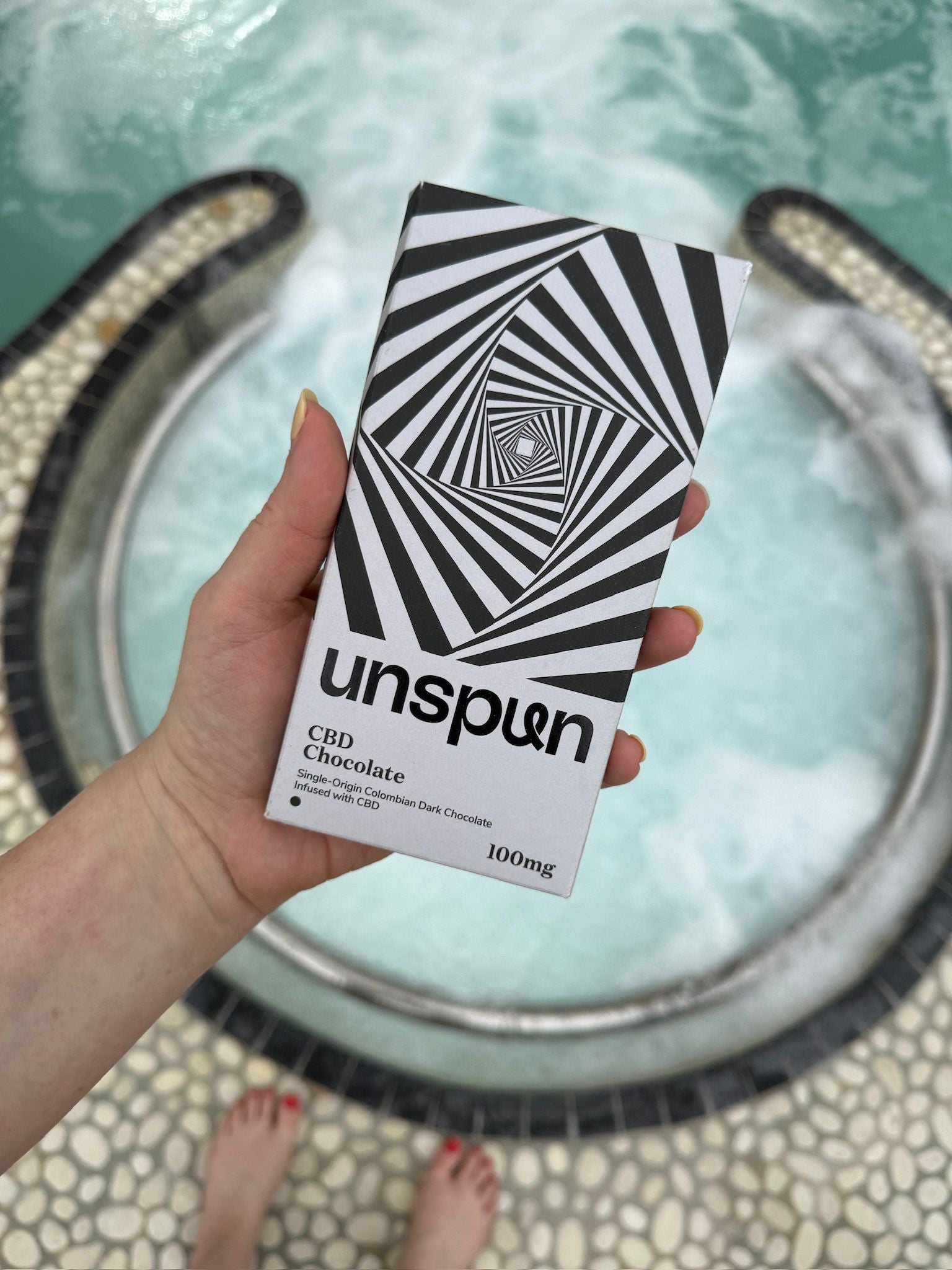 Luxury Organic Colombian Dark CBD Chocolate - Unspun