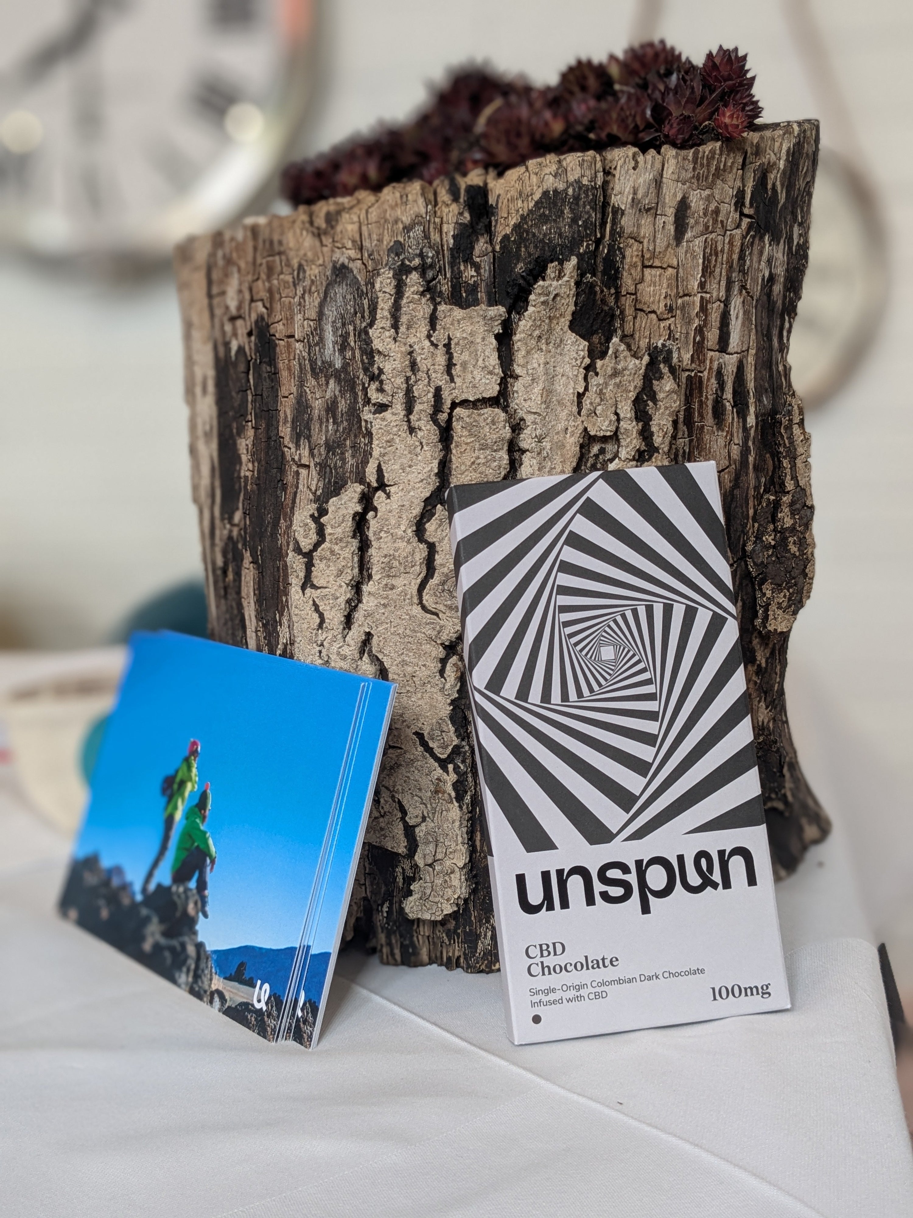 Luxury Organic Colombian Dark CBD Chocolate - Unspun