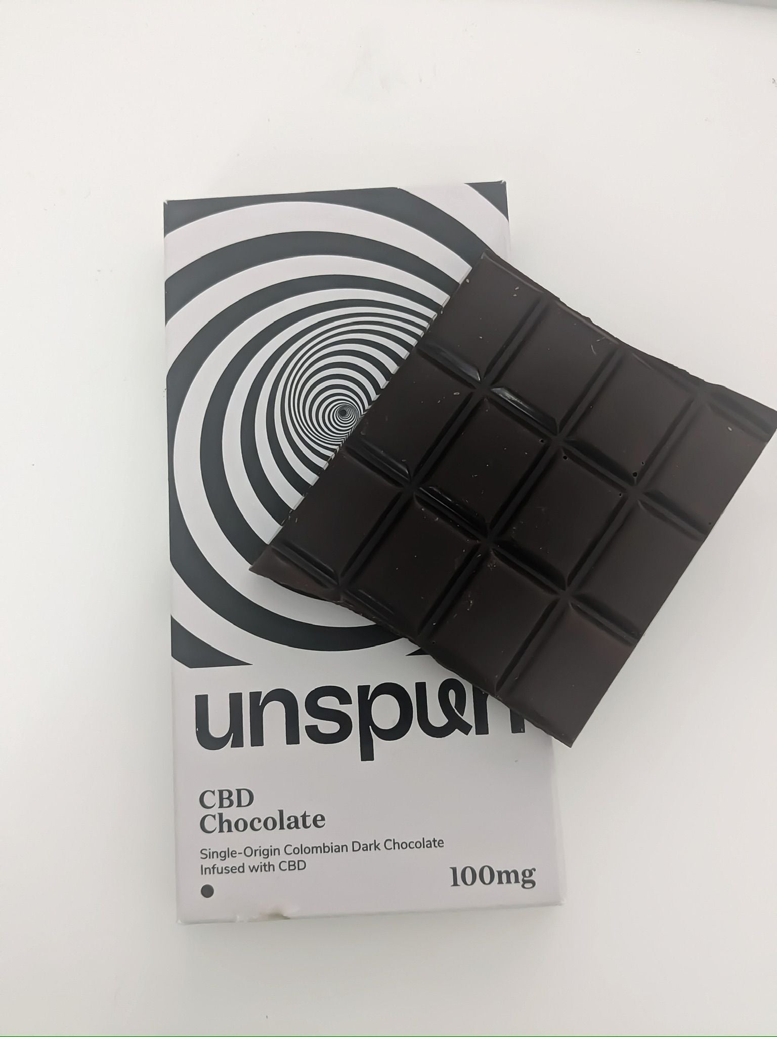 Luxury Organic Colombian Dark CBD Chocolate - Unspun