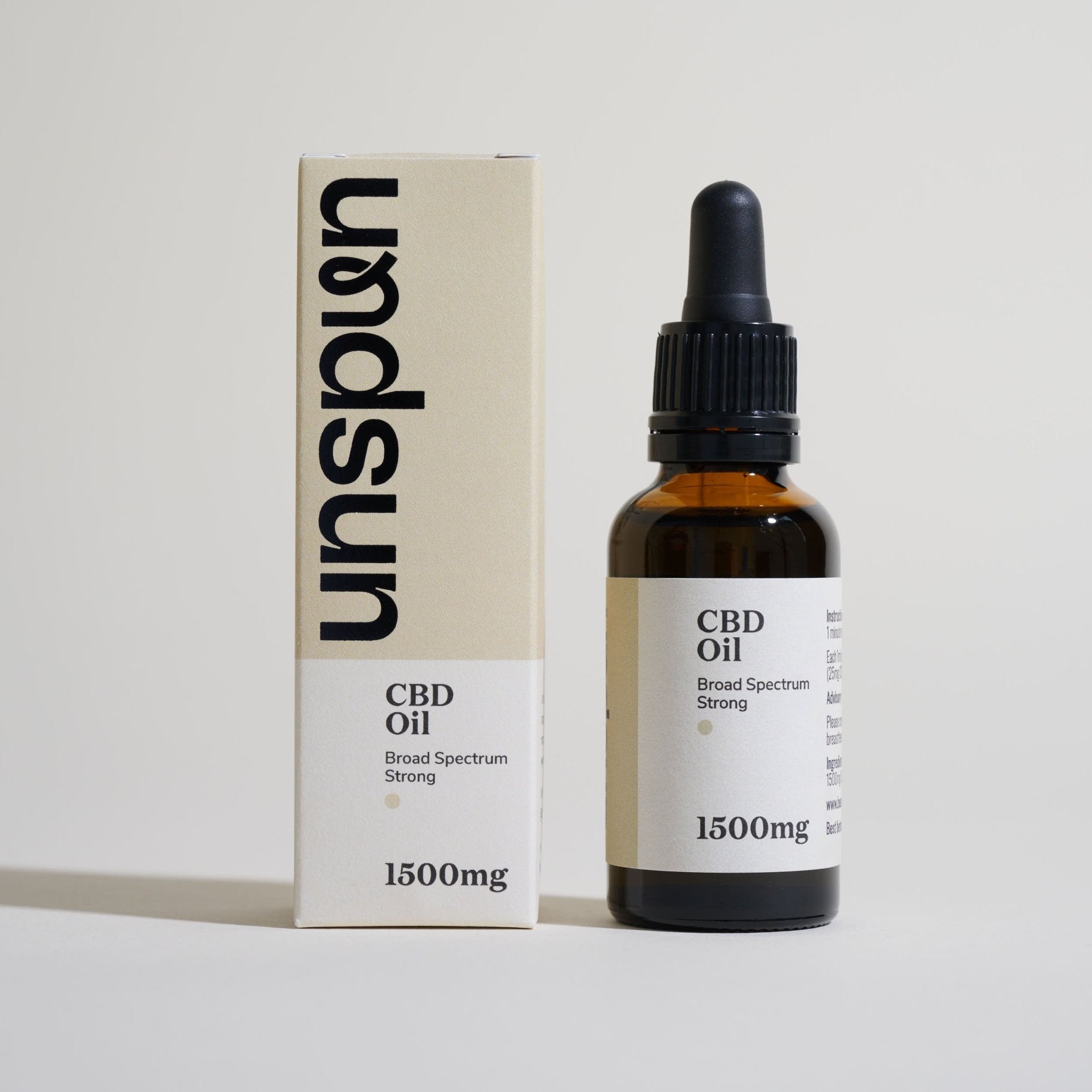 Broad Spectrum CBD Oil - Unspun